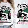 game-on-christmas-loading-funny-t-shirt