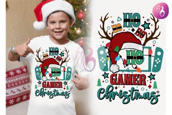 funny-kids-christmas-gamer-t-shirt-svg