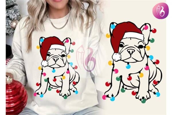 frenchie-round-bulb-christmas-light-svg