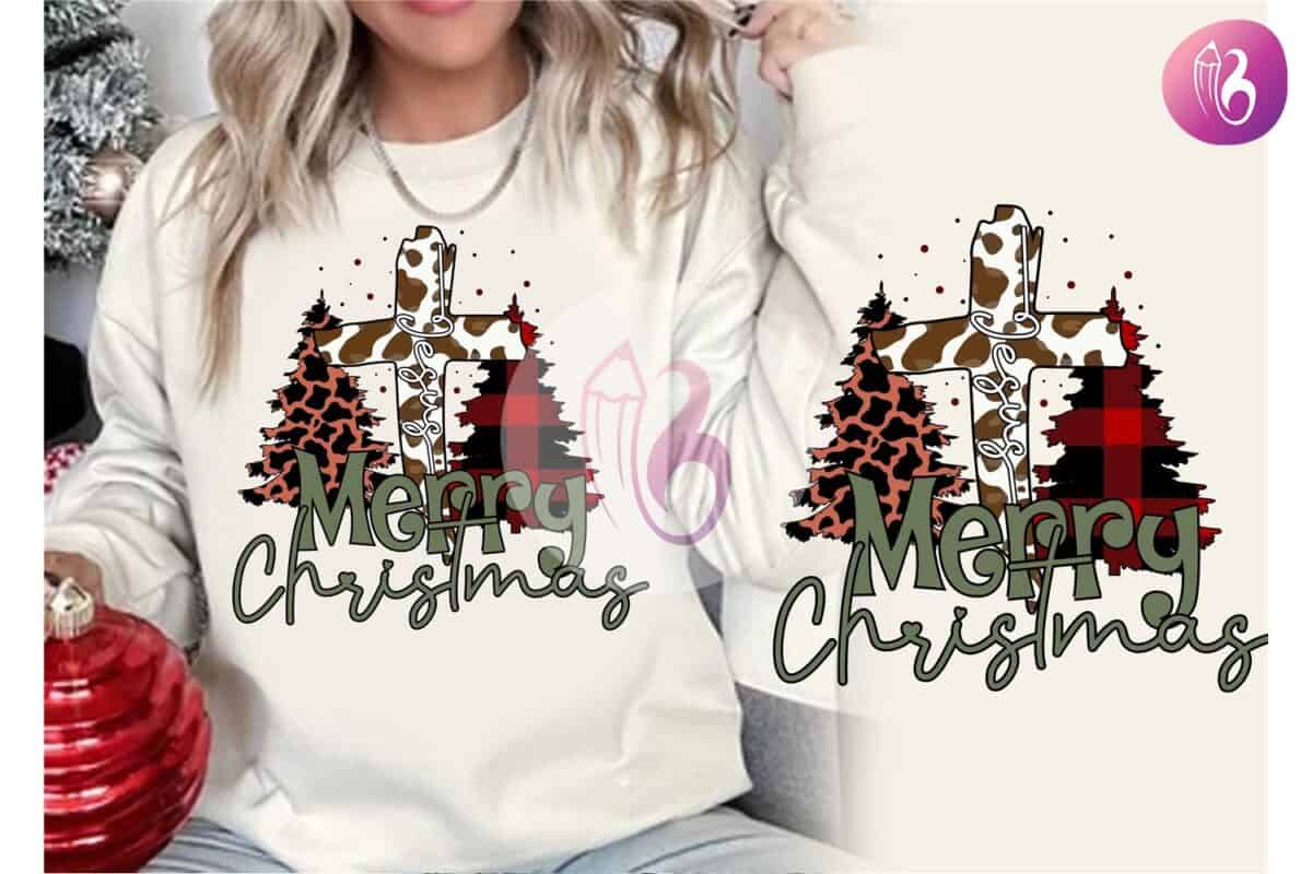 jesus-merry-christmas-buffalo-plaid-png