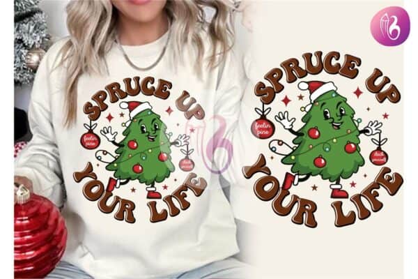 spruce-up-your-life-christmas-tshirt