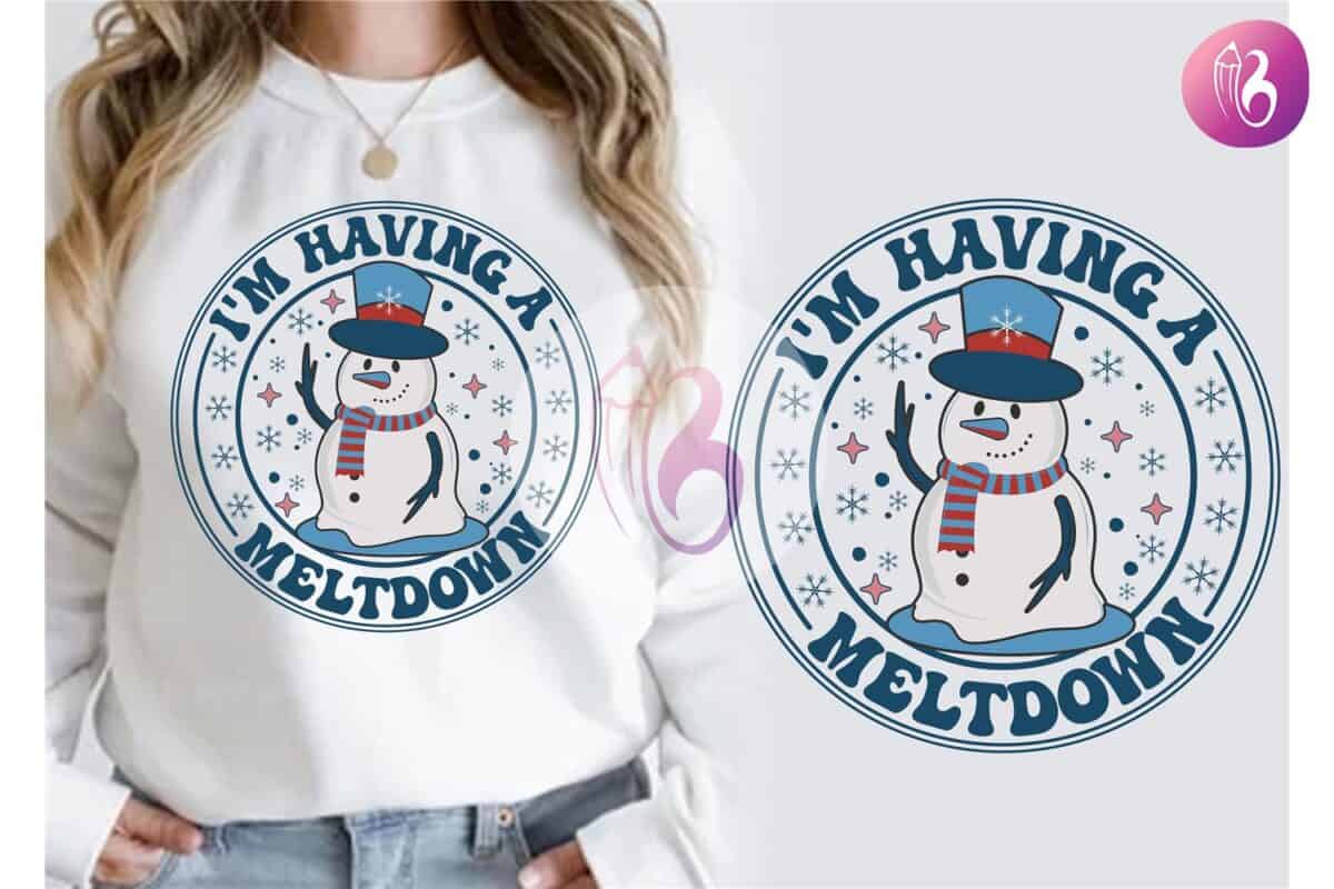 im-having-a-meltdown-retro-snowman-svg