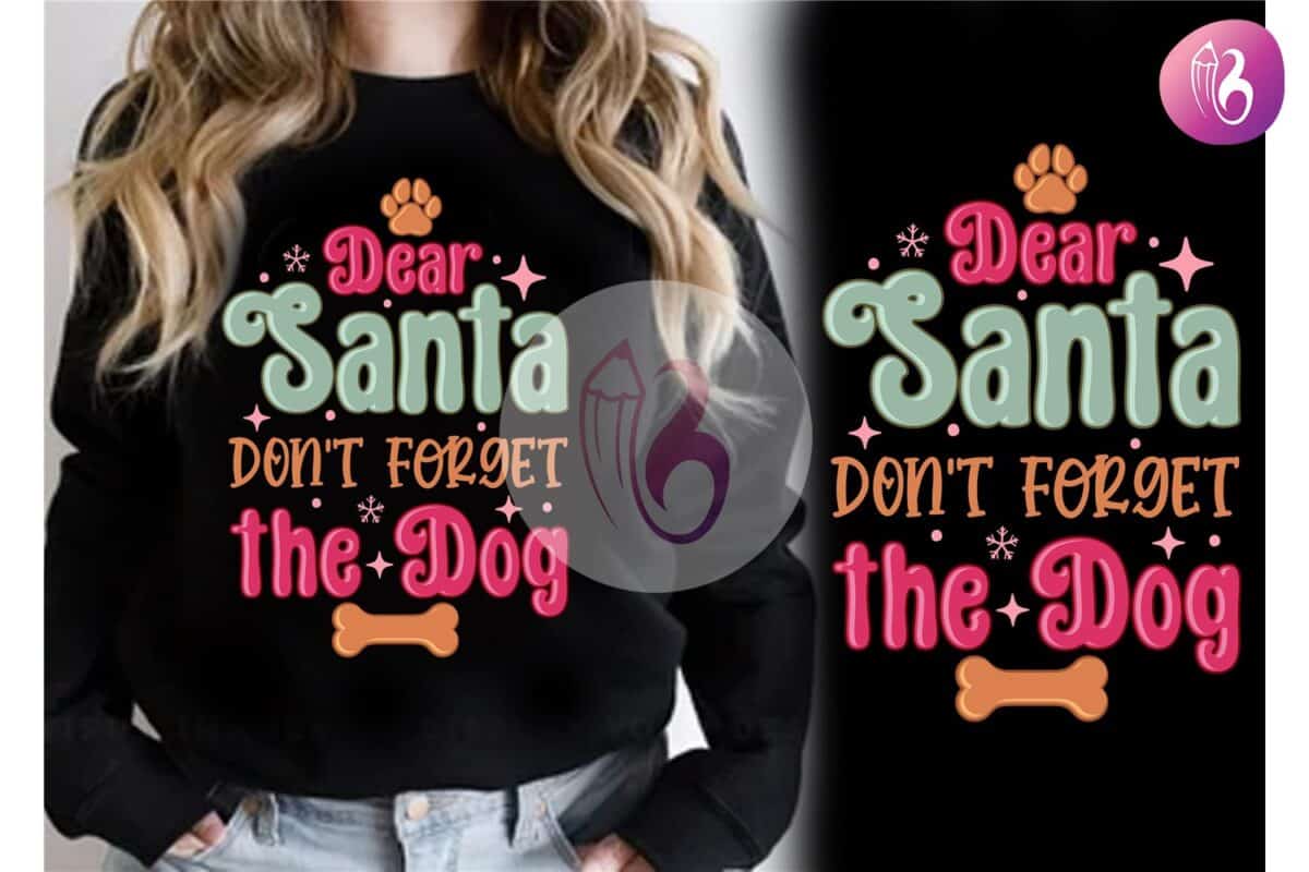 dear-santa-dont-forget-the-dog-t-shirt