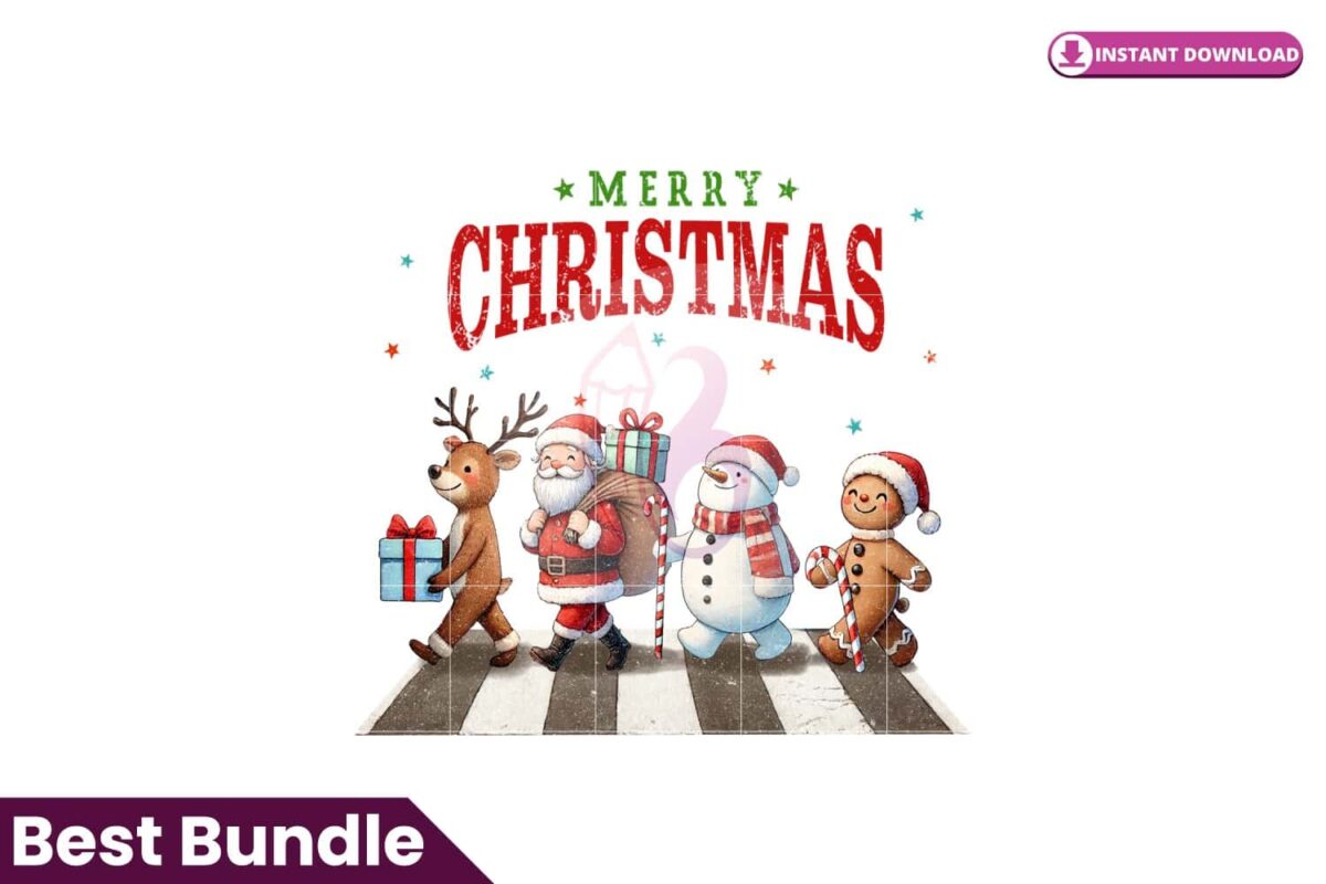 cute-christmas-reindeer-santa-snowman