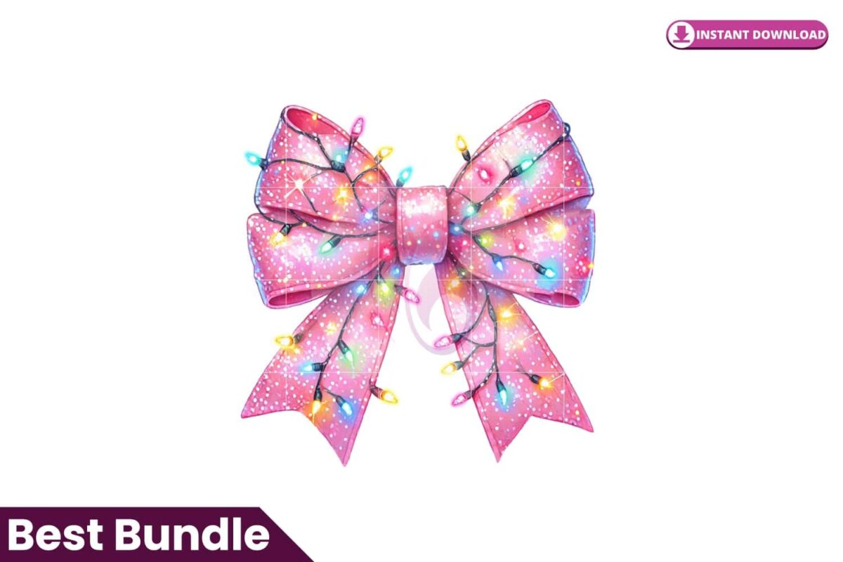 christmas-pink-coquette-fancy-bow-png