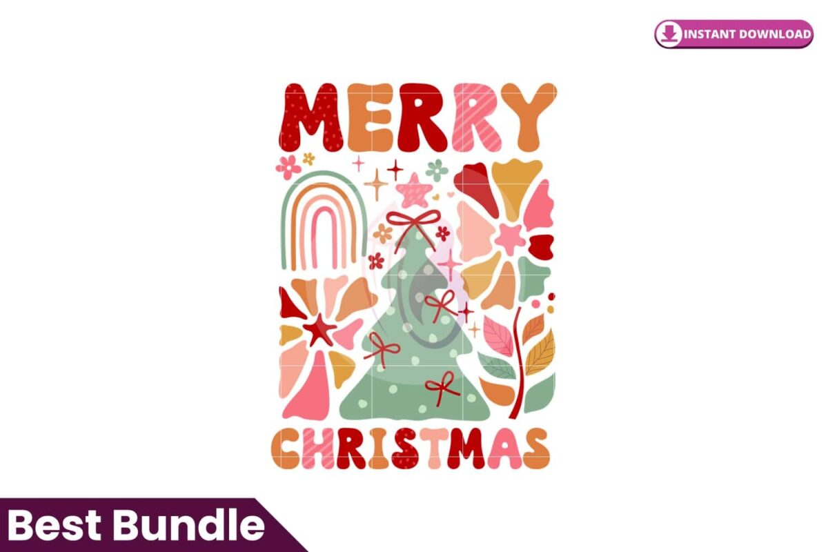 merry-christmas-boho-flowers-sublimation