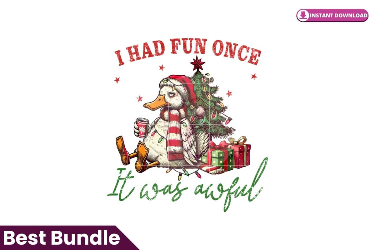 vintage-funny-christmas-duck-sublimation