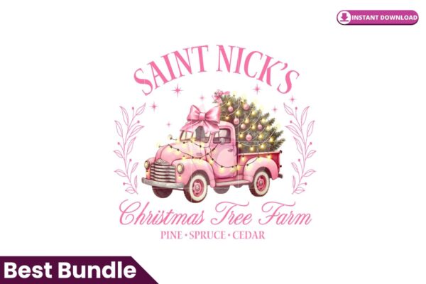 christmas-tree-farm-pink-bow-sublimation