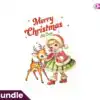 vintage-christmas-png-reindeer-cute-girl