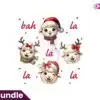 Christmas Farm Cute Sheep Sublimation christmas-farm-cute-sheep-sublimation