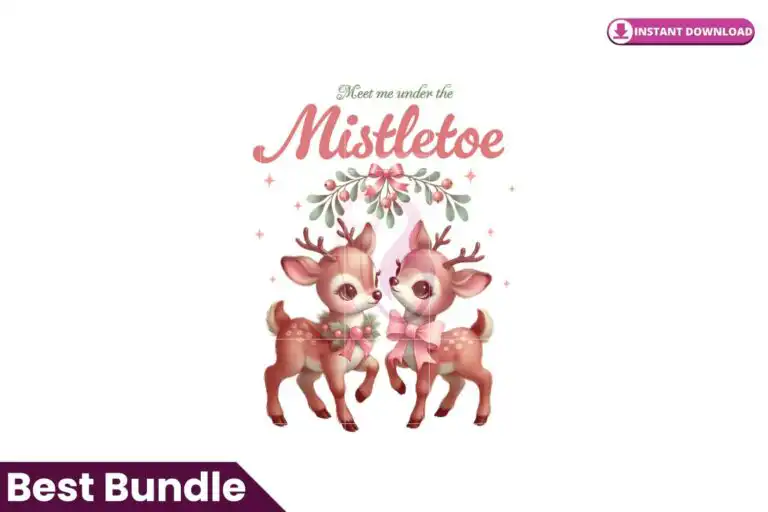 vintage-christmas-png-reindeer-mistletoe