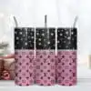 Black Pink LV Tumbler