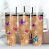 LV Butterfly Tumbler