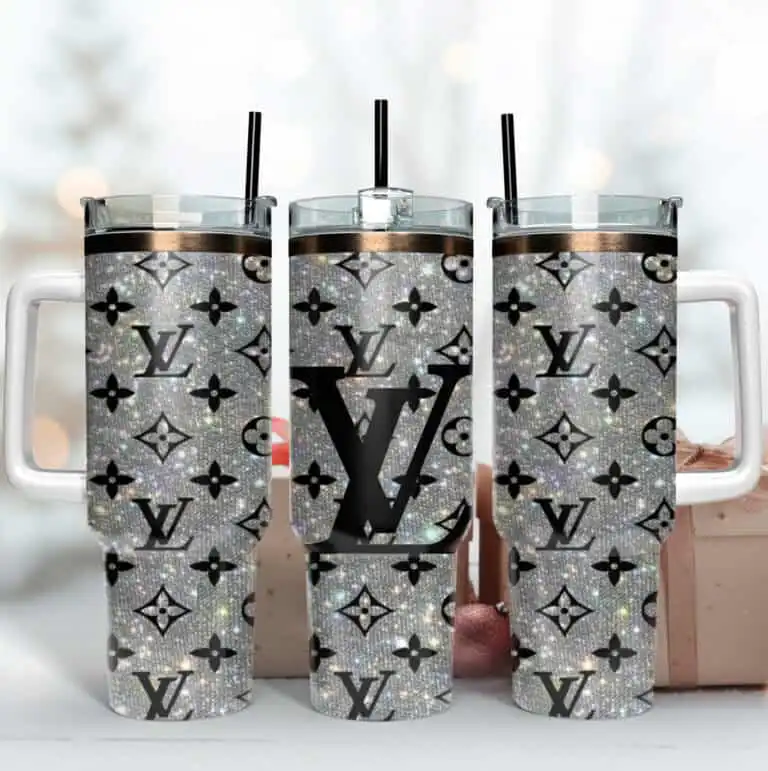 Bling LV Logo Pattern Wrap