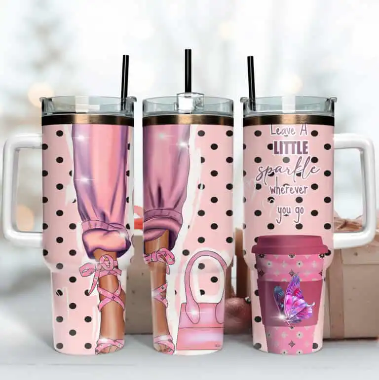 Fashion Girl 40oz Tumbler