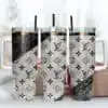 LV Pattern Logo Tumbler. LV 40Oz Tumbler