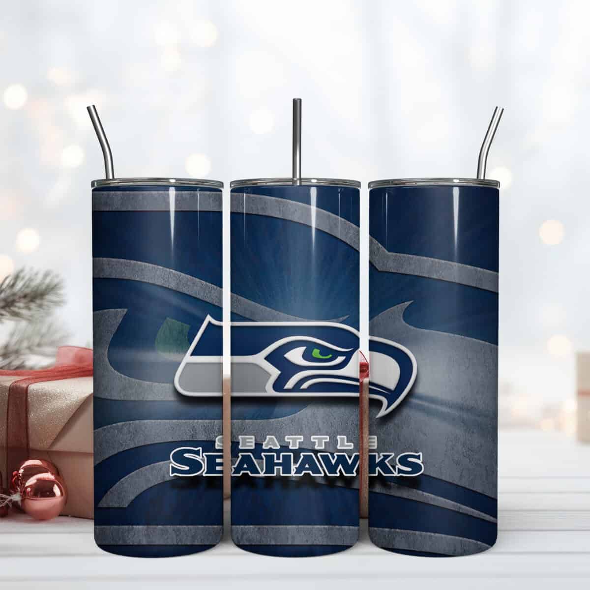 Seattle Seahawks 20Oz Tumbler Wrap, NFL 20Oz Tumbler