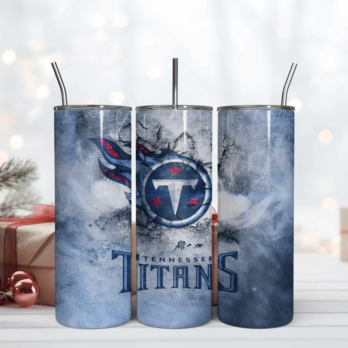 Tennessee Titans 20Oz Tumbler Wrap, Titans 20Oz Tumbler