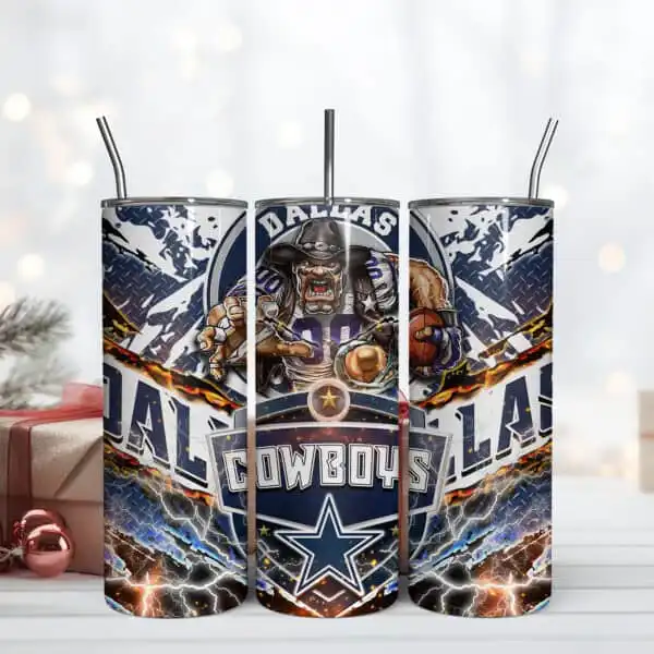 Dallas Cowboys Mascot 20oz Tumbler Wrap