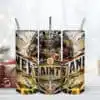 New Orleans Saints Mascot 20oz Tumbler Wrap
