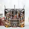 Las Vegas Raiders Mascot 20oz Tumbler Wrap