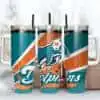 Miami Dolphins 40Oz Tumbler Wrap