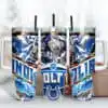 Indianapolis Colts Mascot 40oz Tumbler Wrap