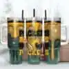 Green Bay Packers Inflated Puff Skinny Tumbler 40Oz